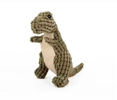 Cat Pet Tooth Grinding Training Dinosaur Vocalizing Dog Interactive Stuffed Squeaky