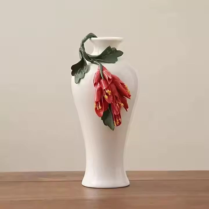 Ceramic Vases Decor Flower Arrangement Living Room Dining Table Wedding