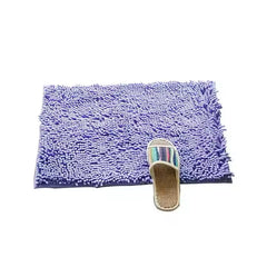 Chenille Non-Slip Absorbent Doormat for Bathroom Entrance Bedside Rug Quick Dry