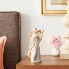 Enesco Foundations Retirement Angel Stone Resin Figurine