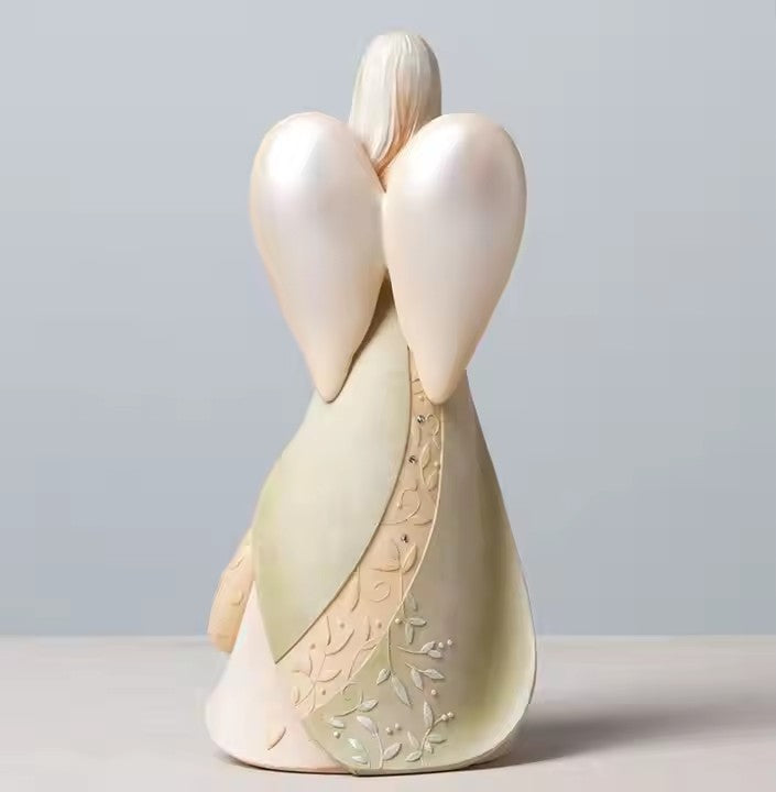 Enesco Foundations Retirement Angel Stone Resin Figurine