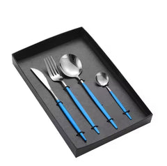 Stainless Steel Western Black Tableware set Steak