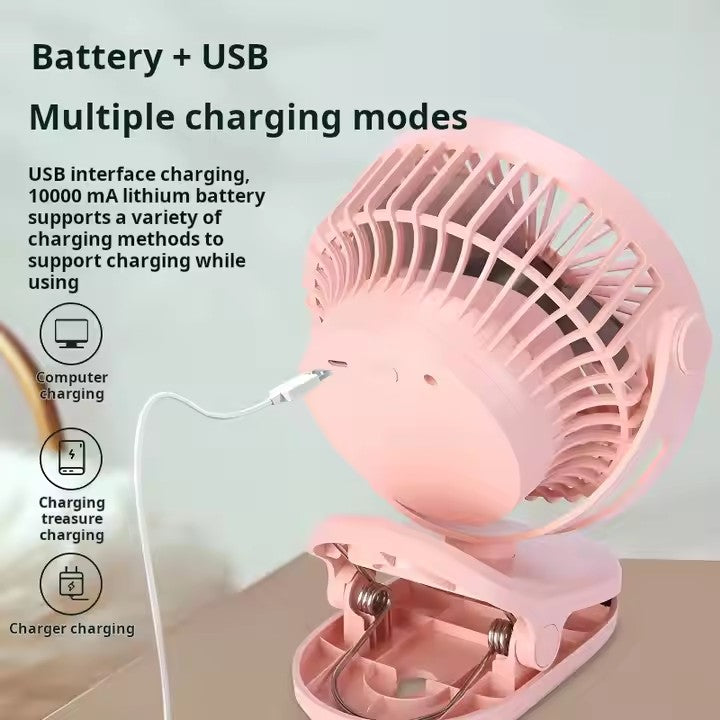 Hot Selling Electronic Car Gadgets Clip on Fan Consumer Electronics Car Fans Shantou Yate Factory Wholesale F102 CE