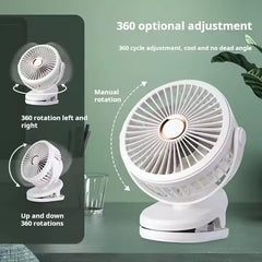 Hot Selling Electronic Car Gadgets Clip on Fan Consumer Electronics Car Fans Shantou Yate Factory Wholesale F102 CE